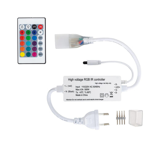 Contrôleur Dimmable pour Gaine Néon LED 11W/m 220V IP67 Extérieur/Intérieur