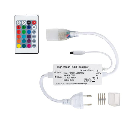 Contrôleur Dimmable pour Gaine Néon LED 11W/m 220V IP67 Extérieur/Intérieur