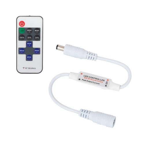Contrôleur Variateur pour Ruban LED 144W IP20 avec Télécommande RF