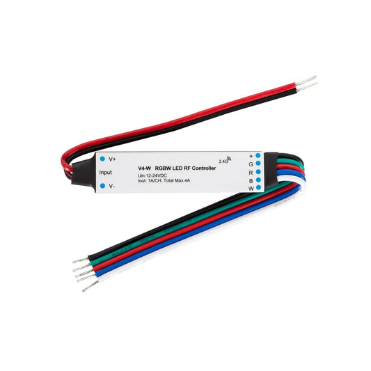 Contrôleur Variateur Ruban LED 75W 12/24V DC IP20 avec Télécommande RF