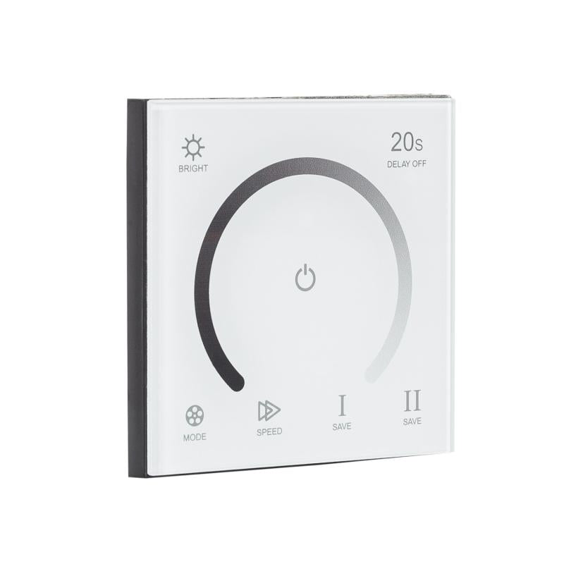 Contrôleur Tactile Mural pour Ruban LED 12/24V DC, IP20, 288W