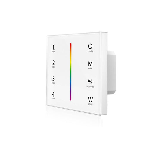 Contrôleur Tactile Mural pour Ruban LED RGBW, 288W, IP20, Encastré
