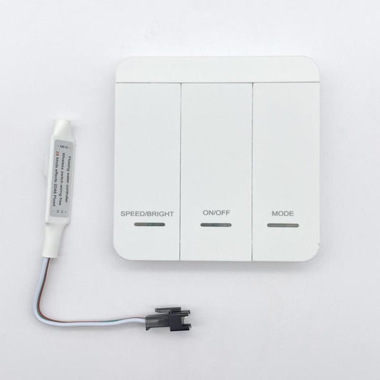 Contrôleur Variateur pour Ruban LED 12/24V DC, IP20, Télécommande RF