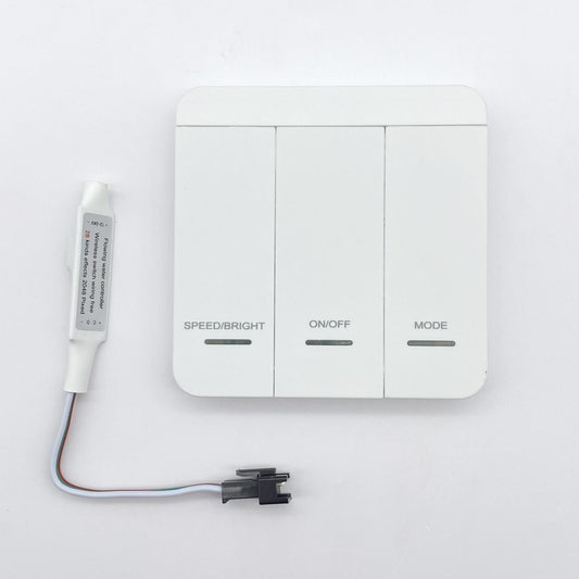 Contrôleur Variateur pour Ruban LED 12/24V DC, IP20, Télécommande RF