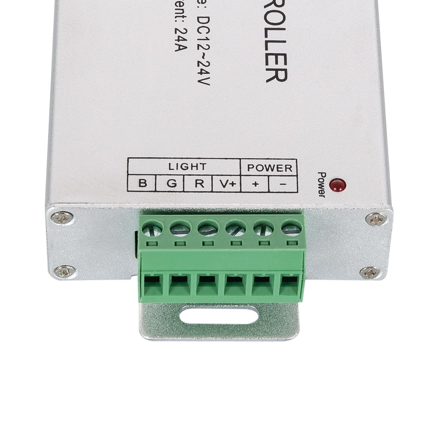 Contrôleur Variateur Ruban LED RGB 12/24V DC 25A IP20 avec Télécommande RF