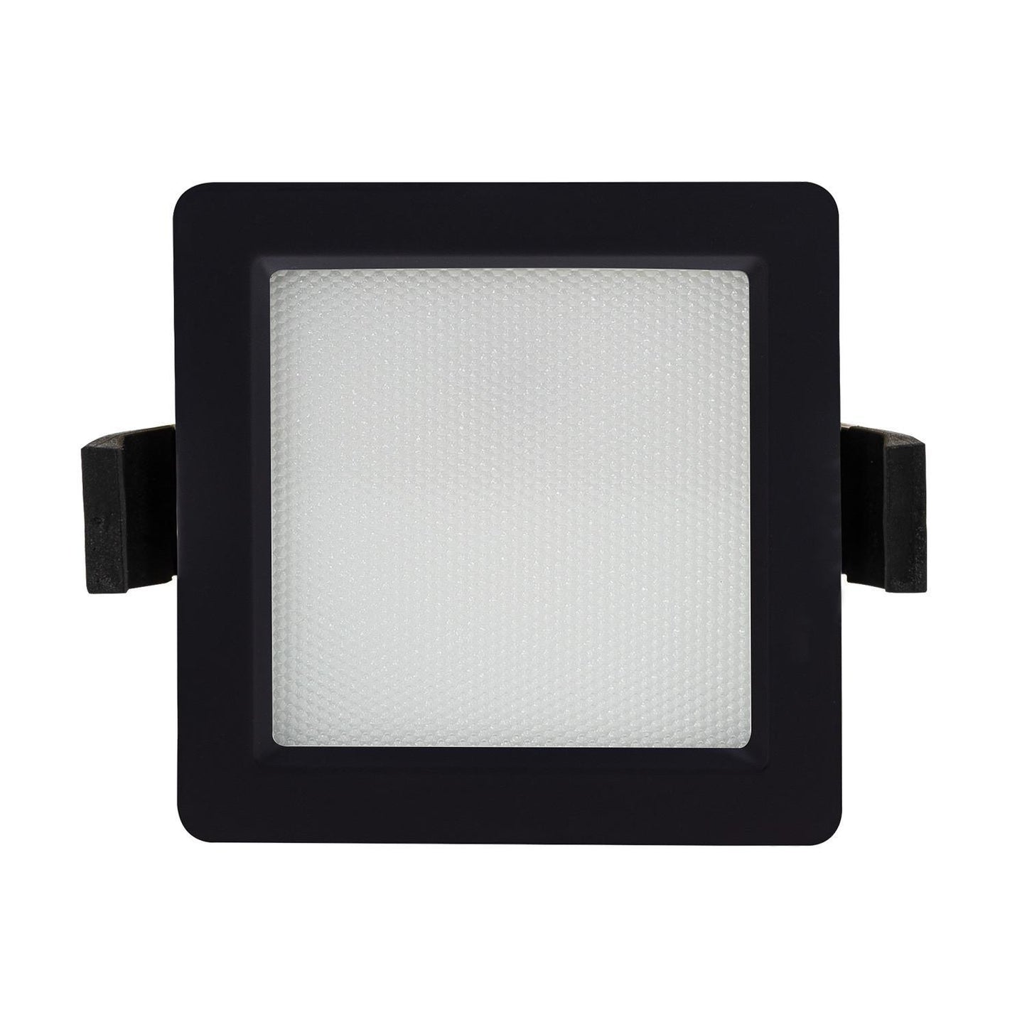 Downlight LED 10W Carré IP44 Noir 1200 lm Non-Dimmable