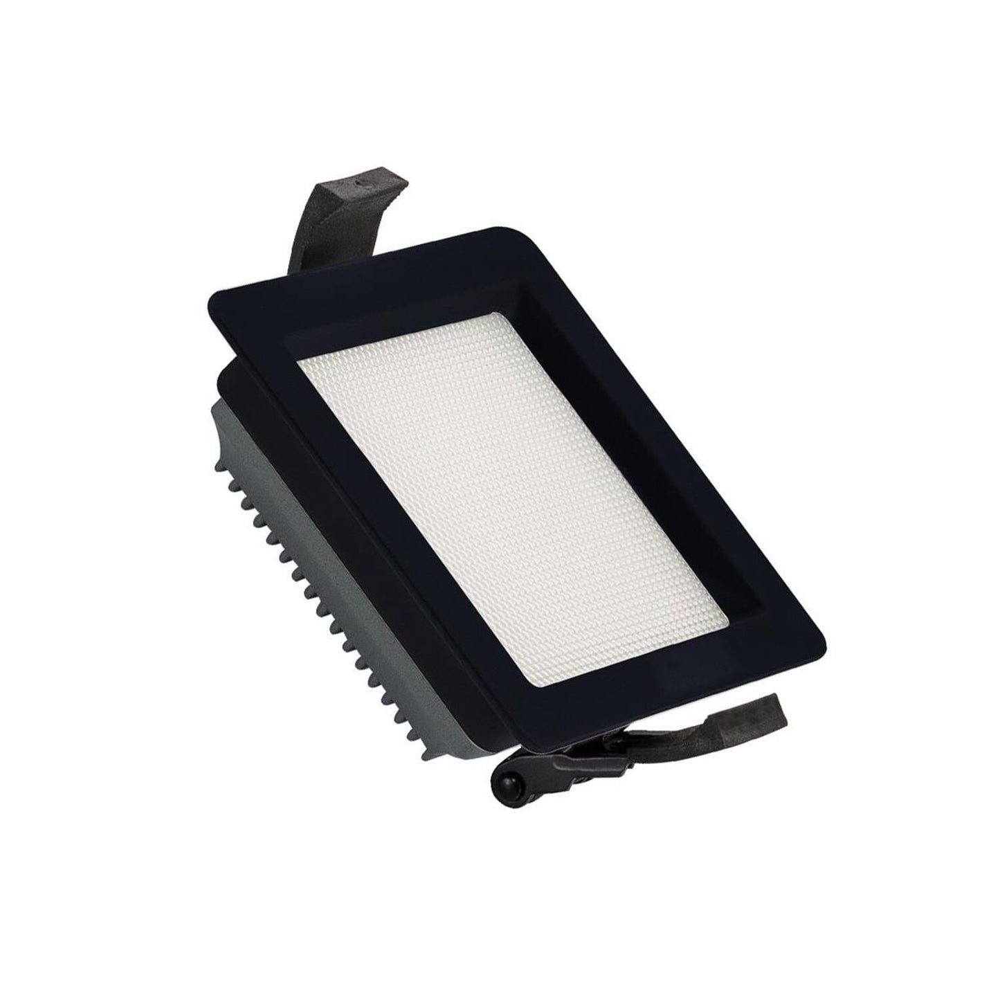 Downlight LED 10W Carré IP44 Noir 1200 lm Non-Dimmable