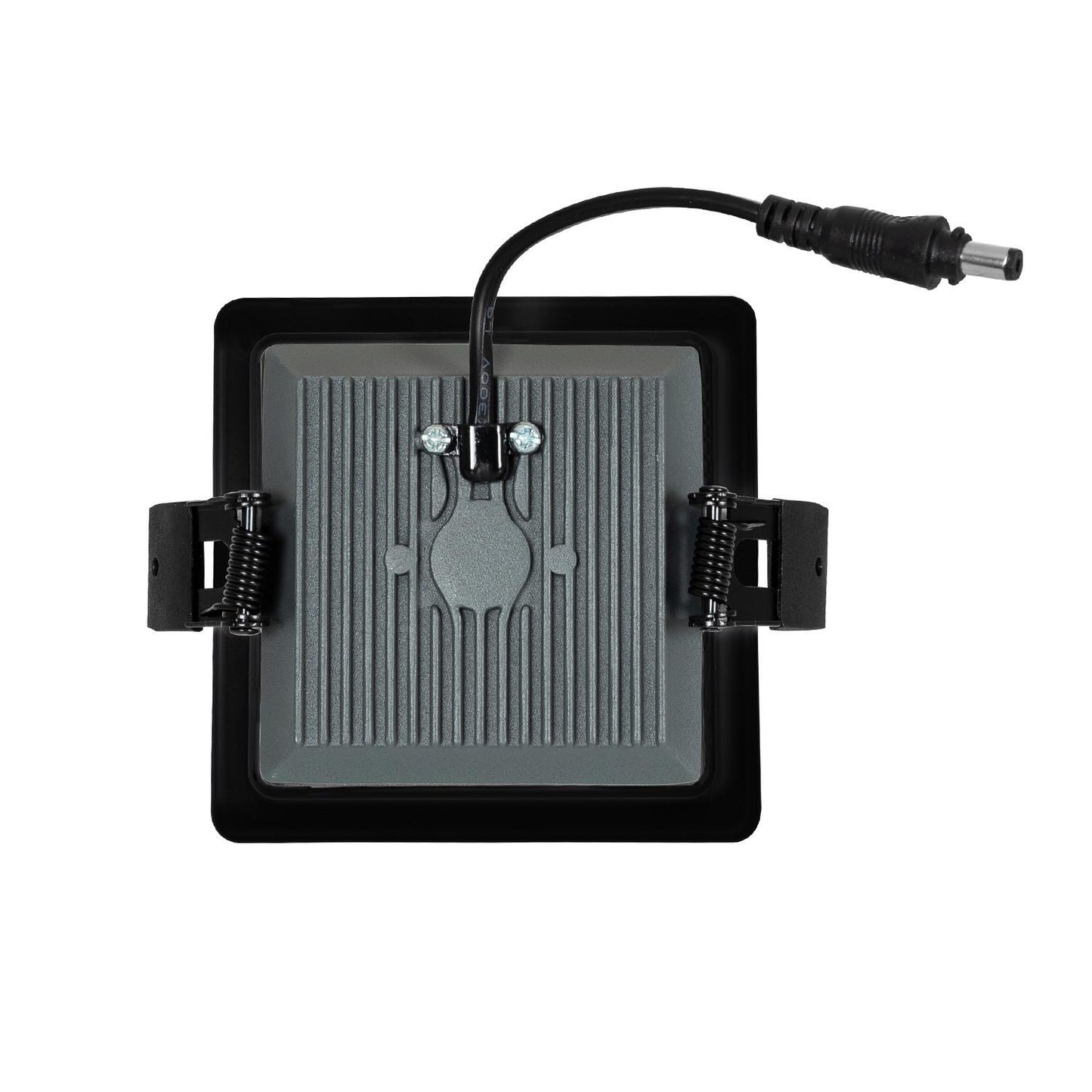 Downlight LED 10W Carré IP44 Noir 1200 lm Non-Dimmable
