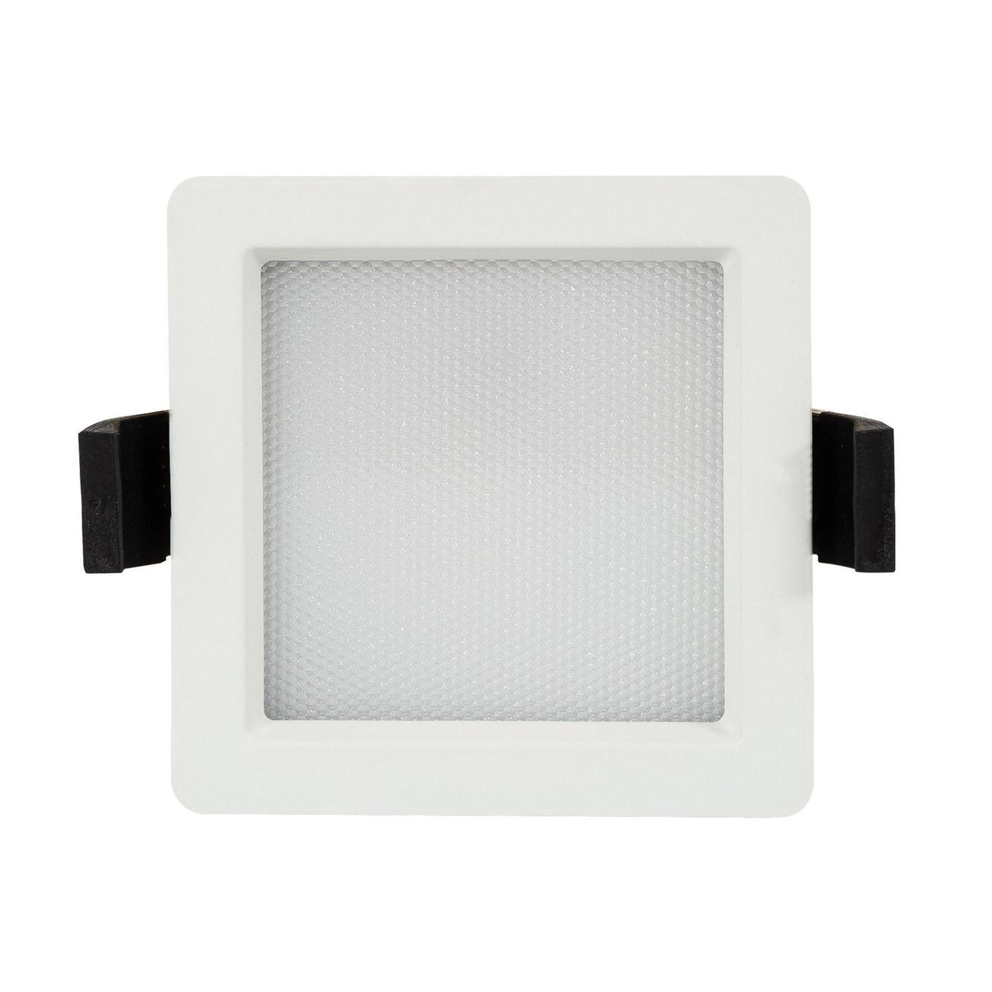Downlight LED 10W Carré, IP44, UGR17, Installation Encastrée