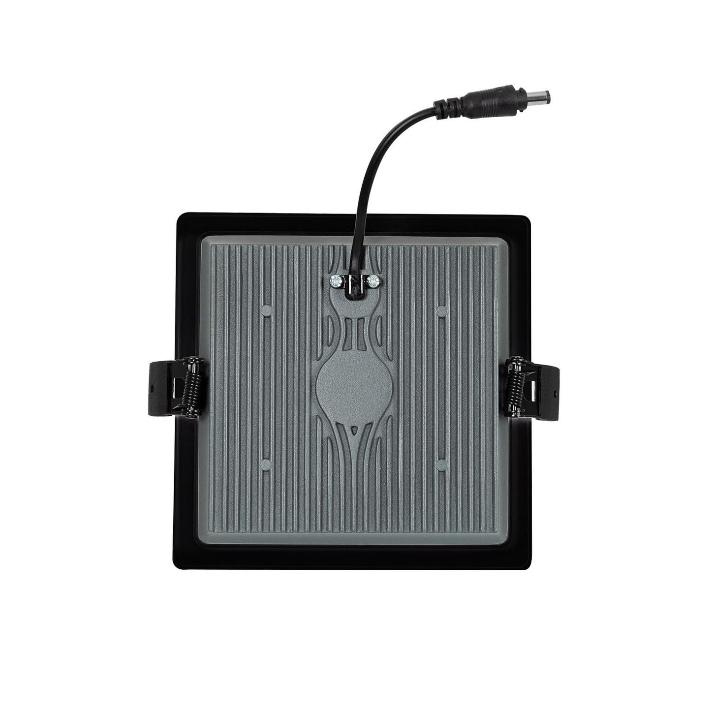 Downlight LED 15W Carré IP44 Non-Dimmable Microprismatique Noir