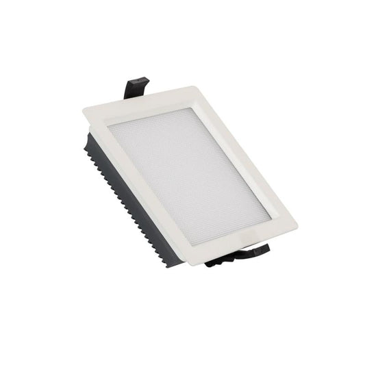 Downlight LED Carré 15W IP44 Non Dimmable Installation Encastrée