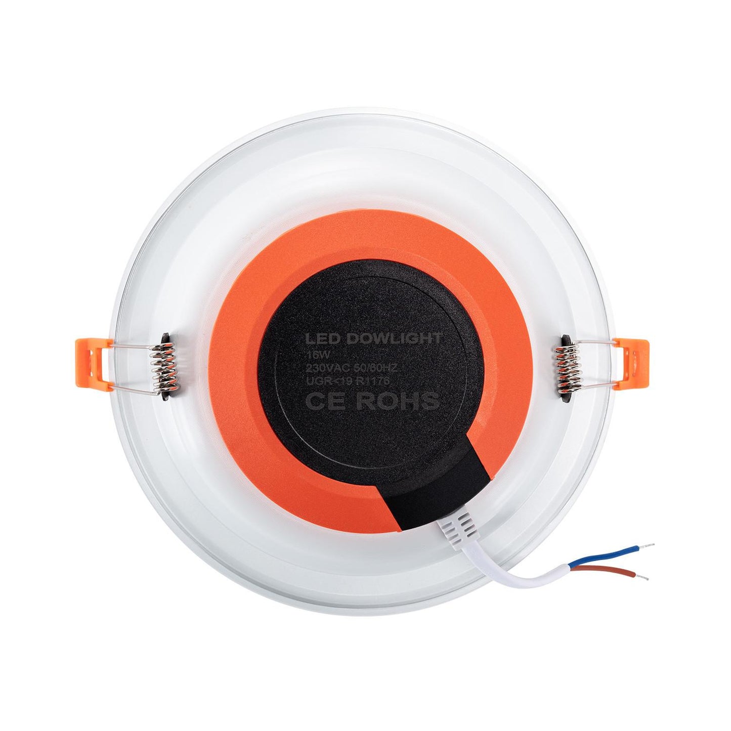 Downlight LED 16W Rond Non-Dimmable IP44 1600lm Installation Encastrée