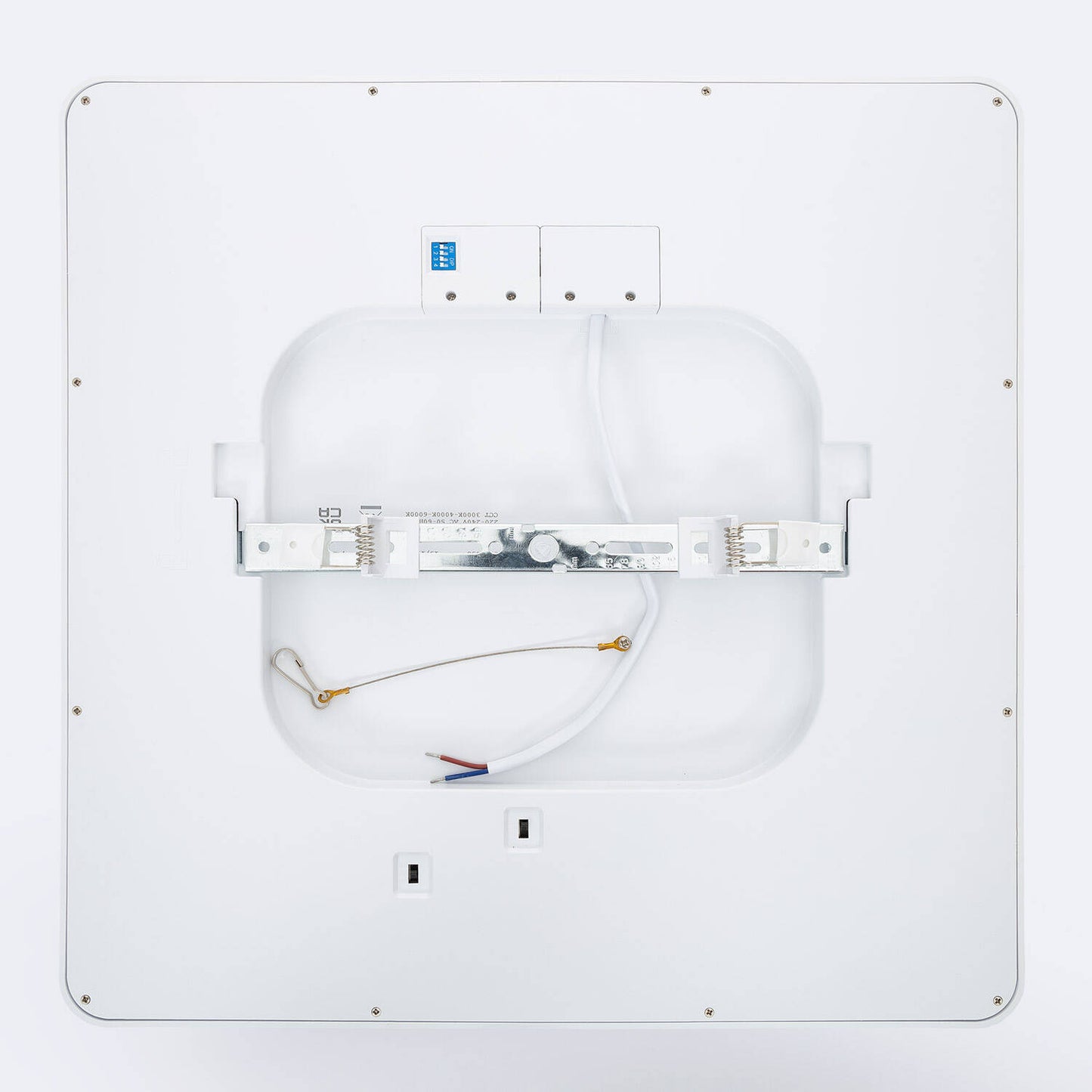 Downlight LED 30W Carré avec Détecteur de Mouvement, IP20, Installation Encastrée