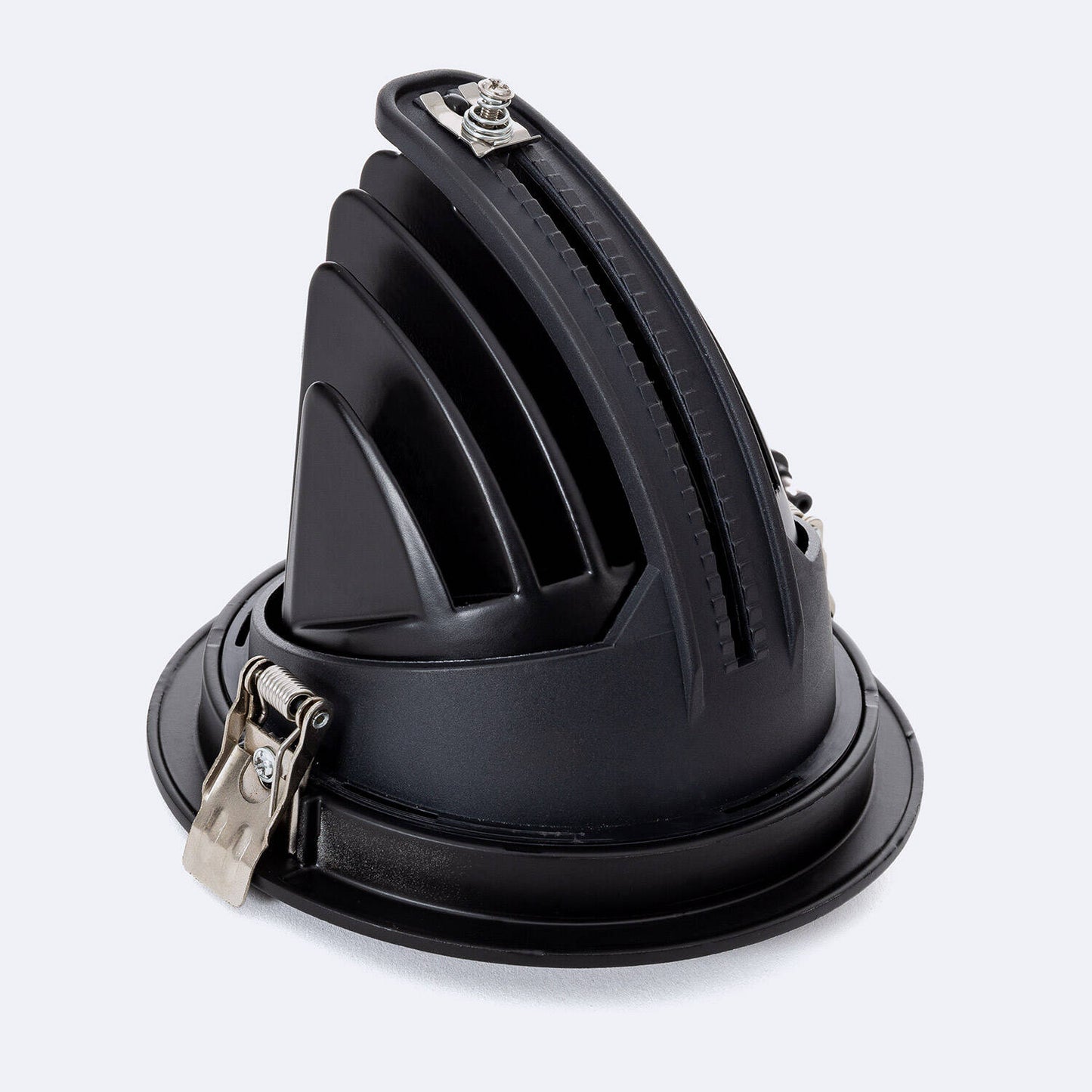 Downlight LED 24W Rond Orientable OSRAM, IP20, Noir, 2880lm