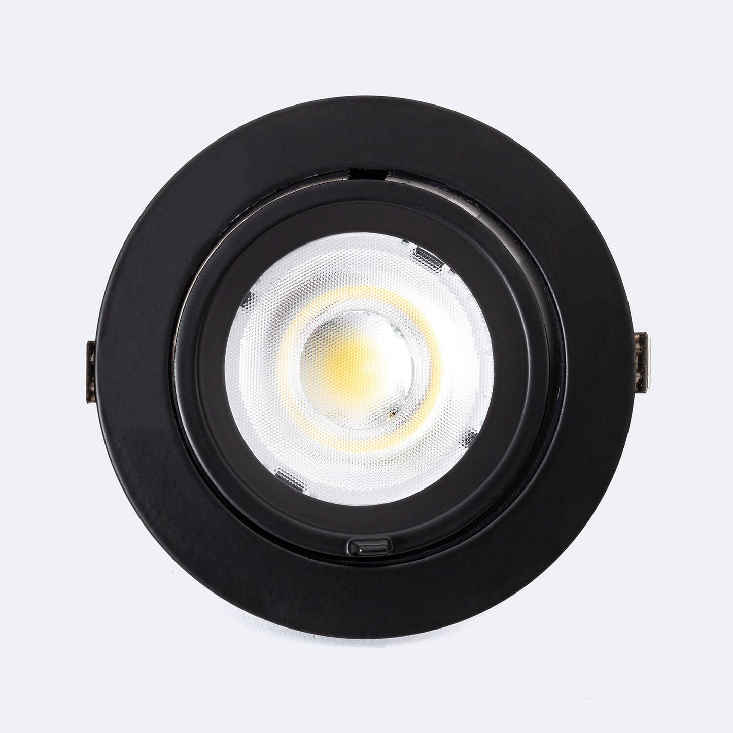 Downlight LED 24W Rond Orientable OSRAM, IP20, Noir, 2880lm