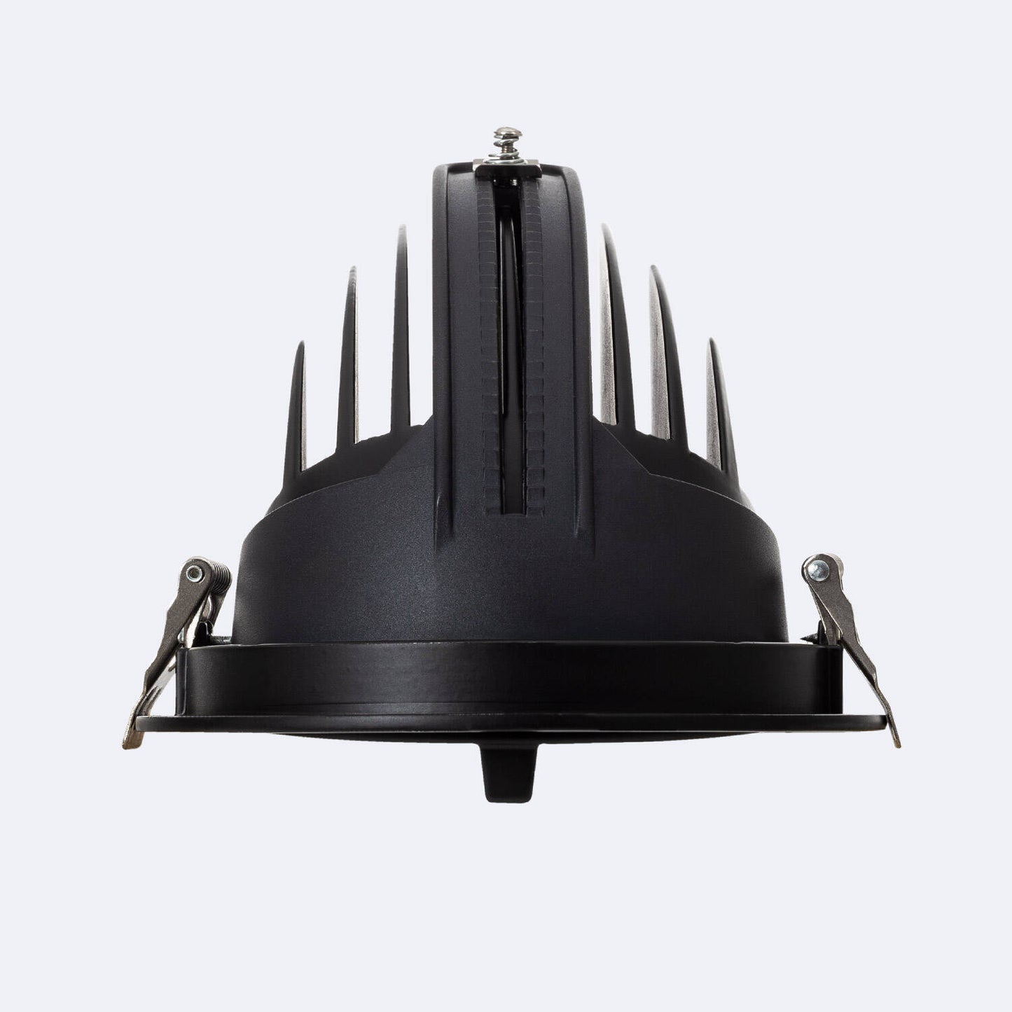 Downlight LED 24W Rond Orientable OSRAM, IP20, Noir, 2880lm