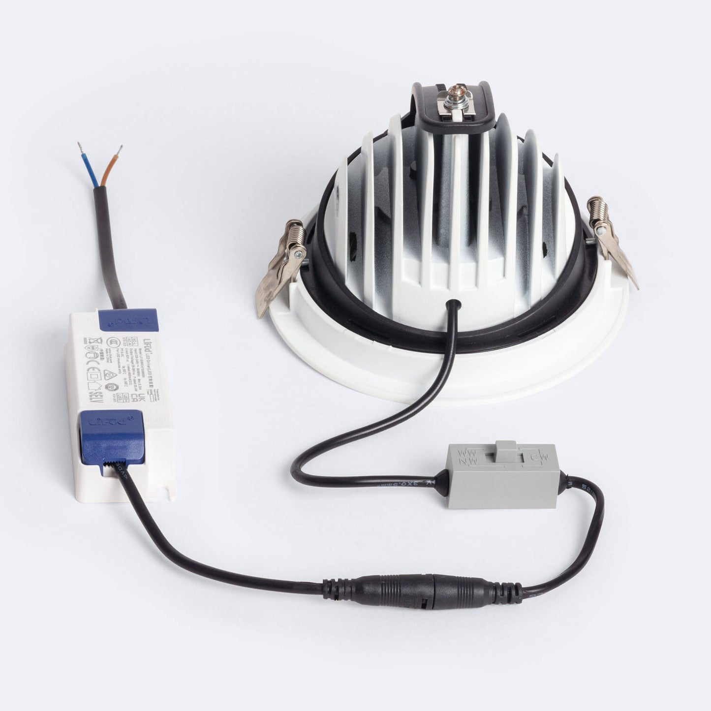 Downlight LED 24W Rond Orientable IP20 Non Dimmable Encastrable Intérieur