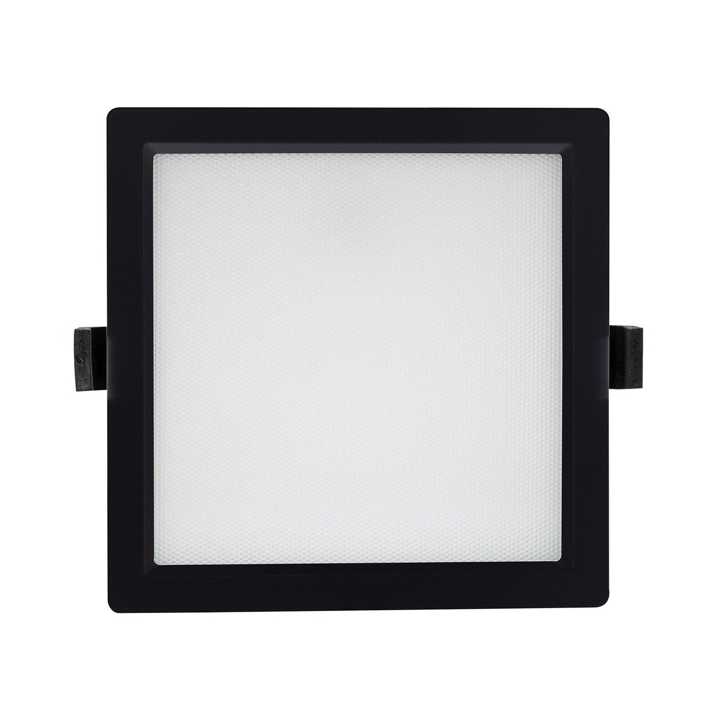 Downlight LED Carré 25W IP44 Non-Dimmable Encastré Noir
