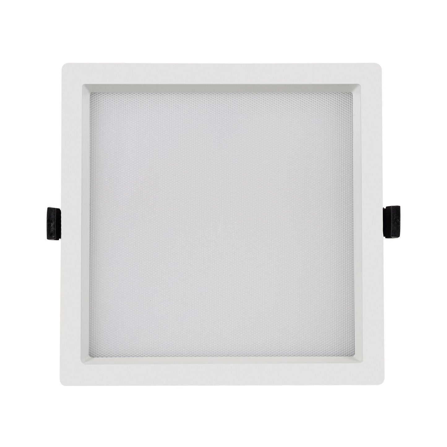 Downlight LED Carré 30W, IP44, UGR 17, Installation Encastrée, 3600 lm