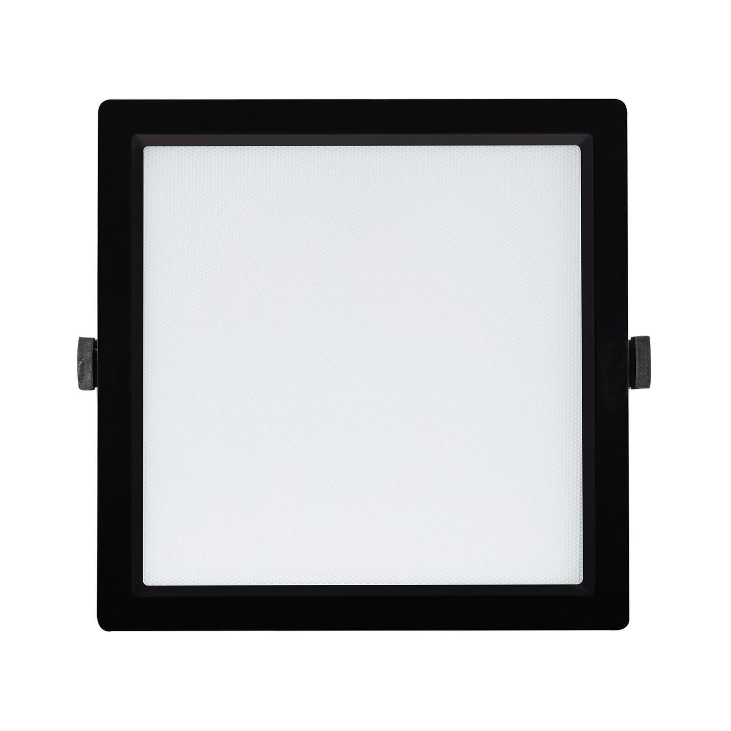 Downlight LED 40W Carré IP44 4800 lm Encastré Noir