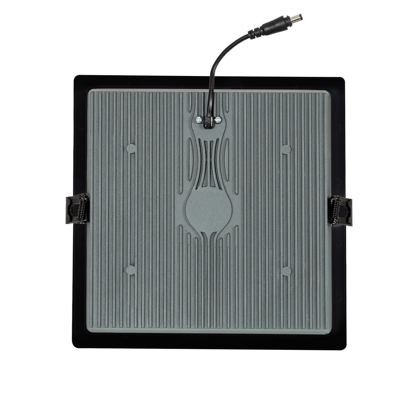 Downlight LED 40W Carré IP44 4800 lm Encastré Noir