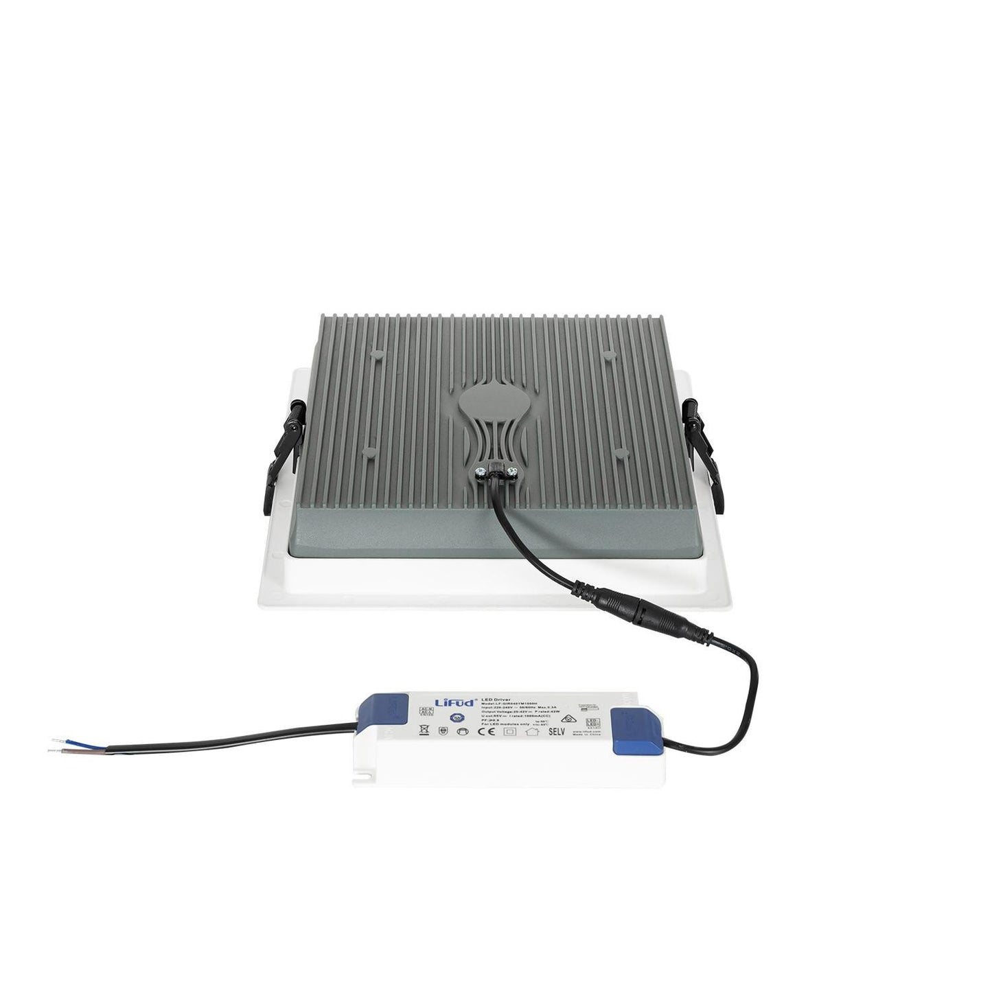 Downlight LED 40W Carré SAMSUNG IP44 Non-Dimmable 4800 lm UGR 17