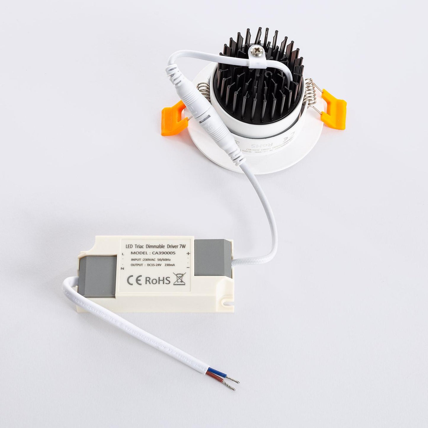 Spot Downlight LED 7W Rond Dimmable IP20 Ø 65 mm