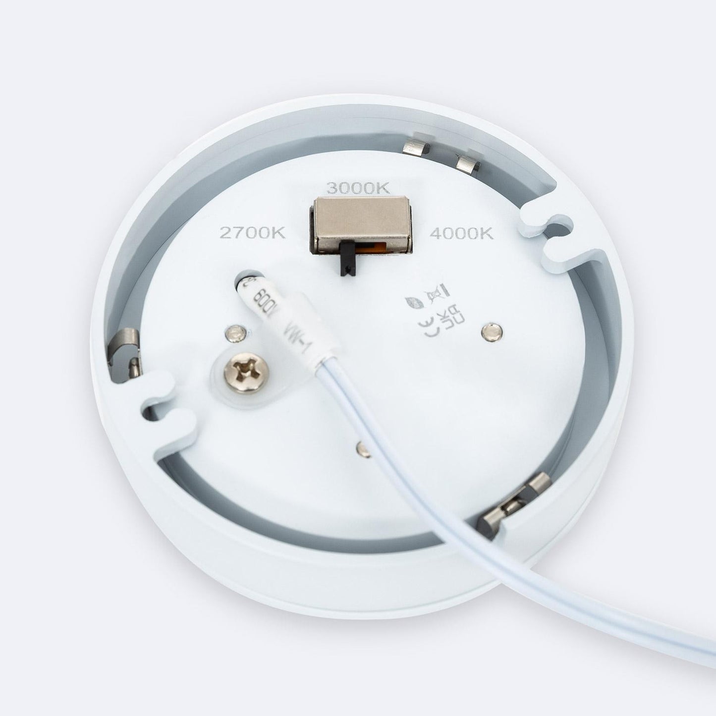 Plafonnier LED Rond 3W 12V DC Ø70 mm IP20 Installation en Saillie
