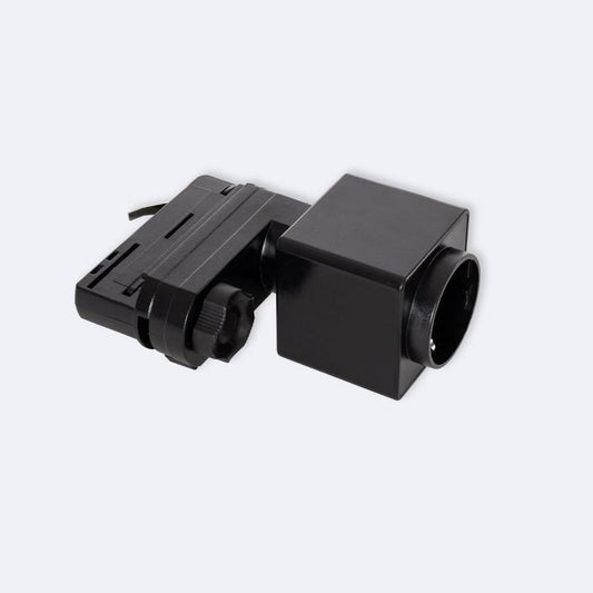 Prise Type F Shuko pour Rail Triphasé, 1400W, IP20, Noir