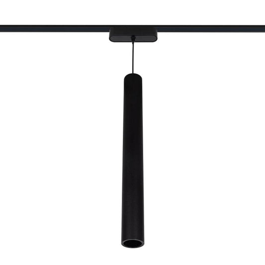 Spot LED sur Rail Magnétique 7W 48V IP20 Noir Extra-Plat