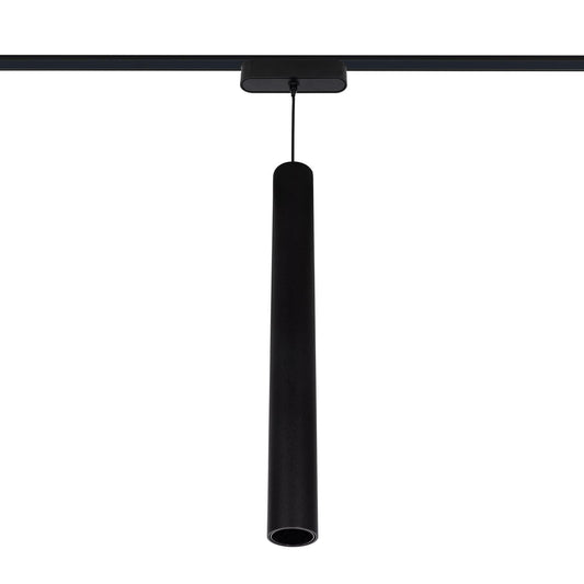 Spot LED sur Rail Magnétique 7W 48V IP20 Noir Extra-Plat