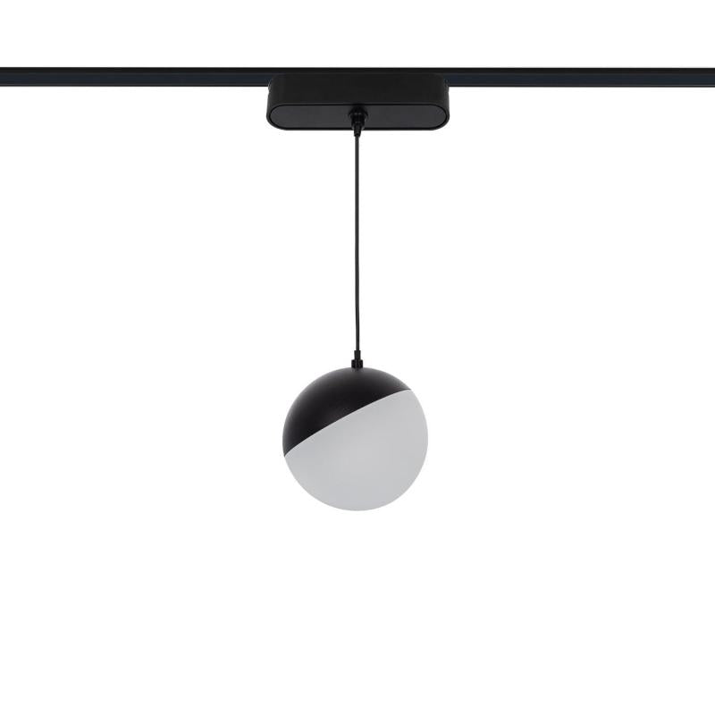 Spot LED Suspendu Rail Magnétique 10W 48V Ø100mm IP20 Noir