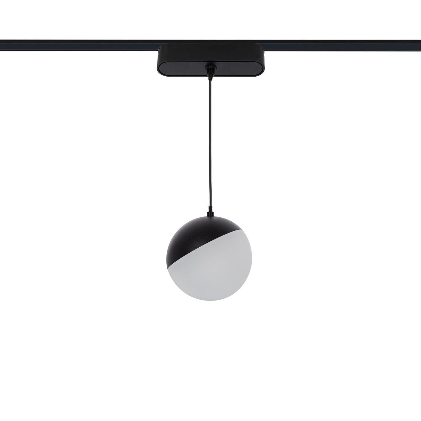 Spot LED Suspendu Rail Magnétique 10W 48V Ø100mm IP20 Noir