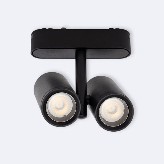 Spot LED sur Rail Magnétique 16W Noir IP20 1300lm