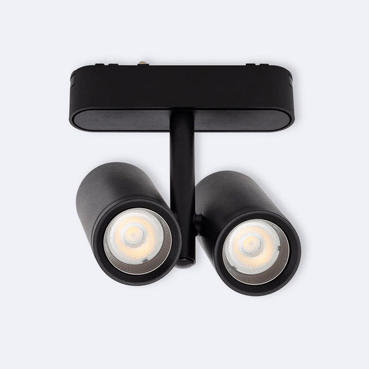 Spot LED sur Rail Magnétique 16W Noir IP20 1300lm
