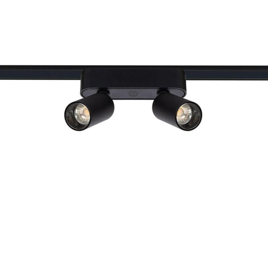 Spot LED sur Rail Magnétique 10W IP20 Extra-Plat Double 48V