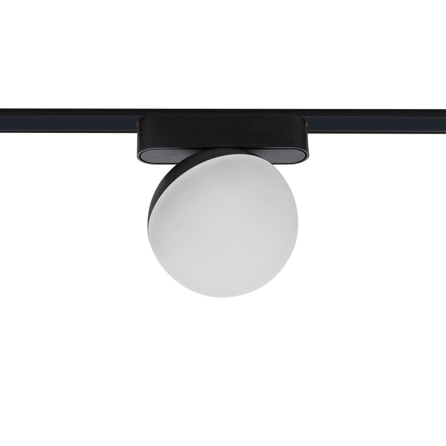 Spot LED sur Rail Magnétique 10W 48V Ø100 mm IP20 Noir