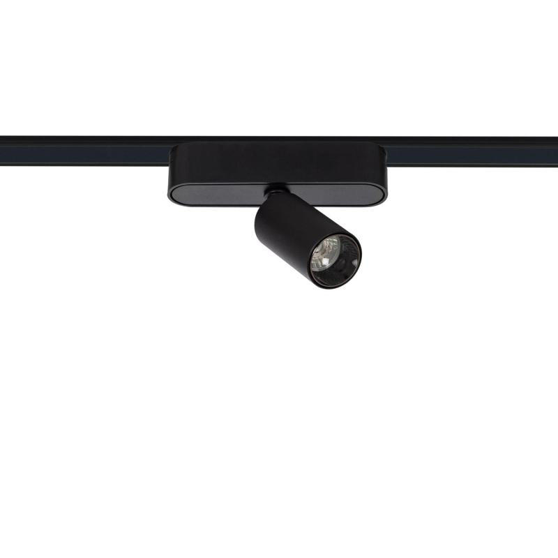 Spot LED sur Rail Magnétique 5W 48V IP20 Noir Extra-Plat