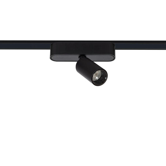 Spot LED sur Rail Magnétique 5W 48V IP20 Noir Extra-Plat
