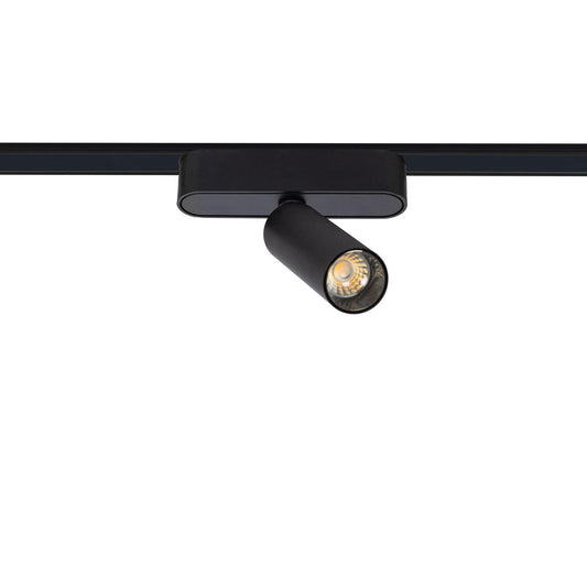 Spot LED sur Rail Magnétique 7W 48V IP20 Noir