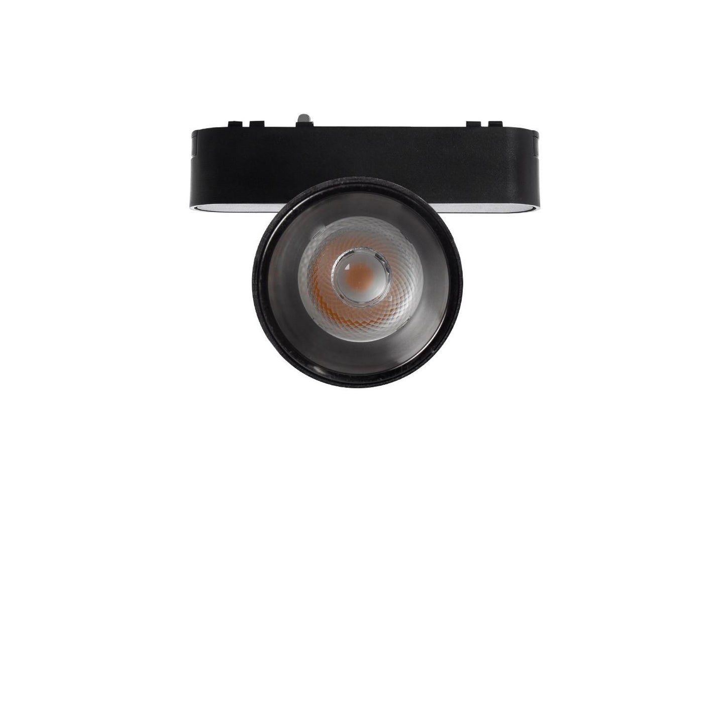 Spot LED sur Rail Magnétique 12W Noir IP20 Orientable