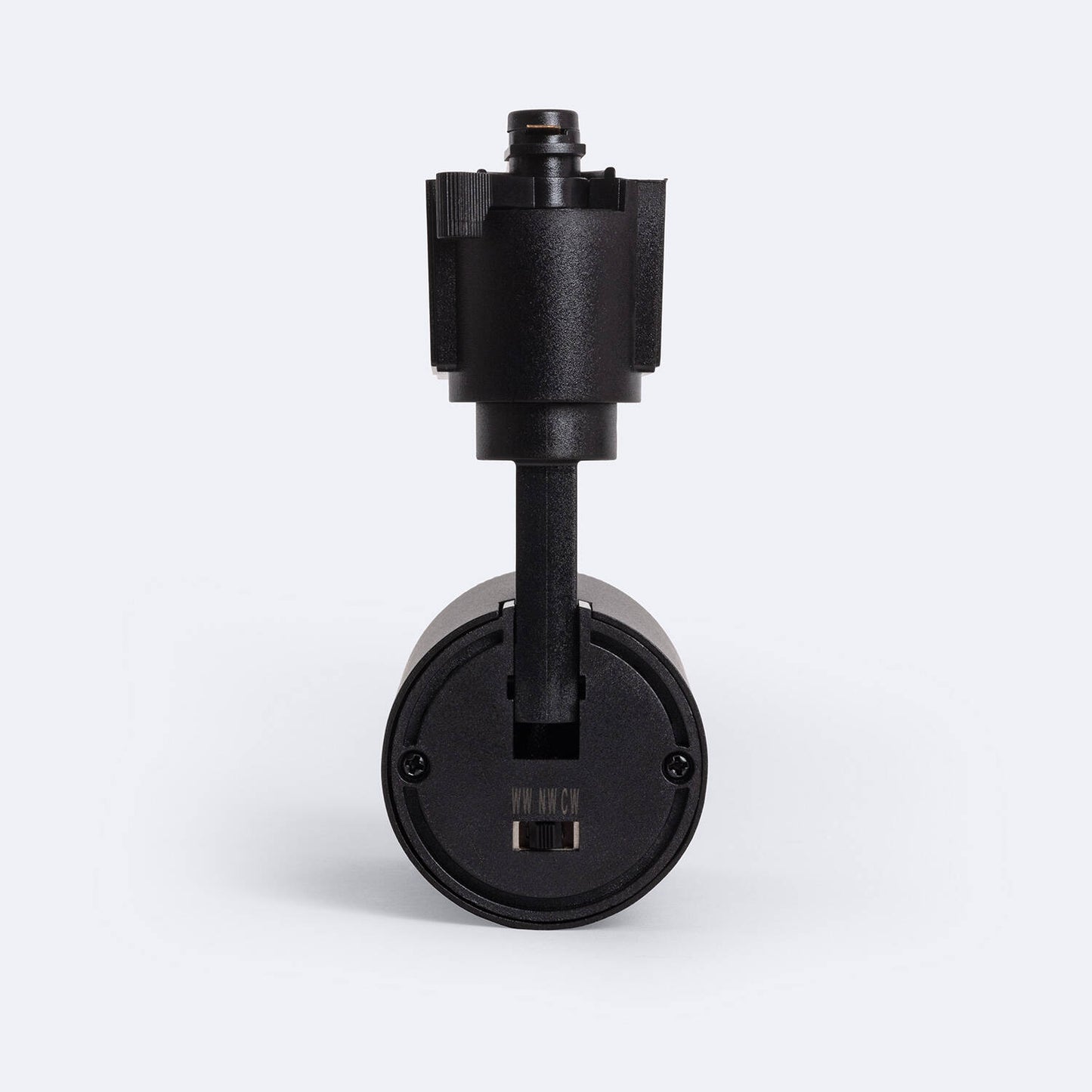 Spot LED sur Rail 10W Noir, Angle Réglable 15-60º, IP20, Non Dimmable