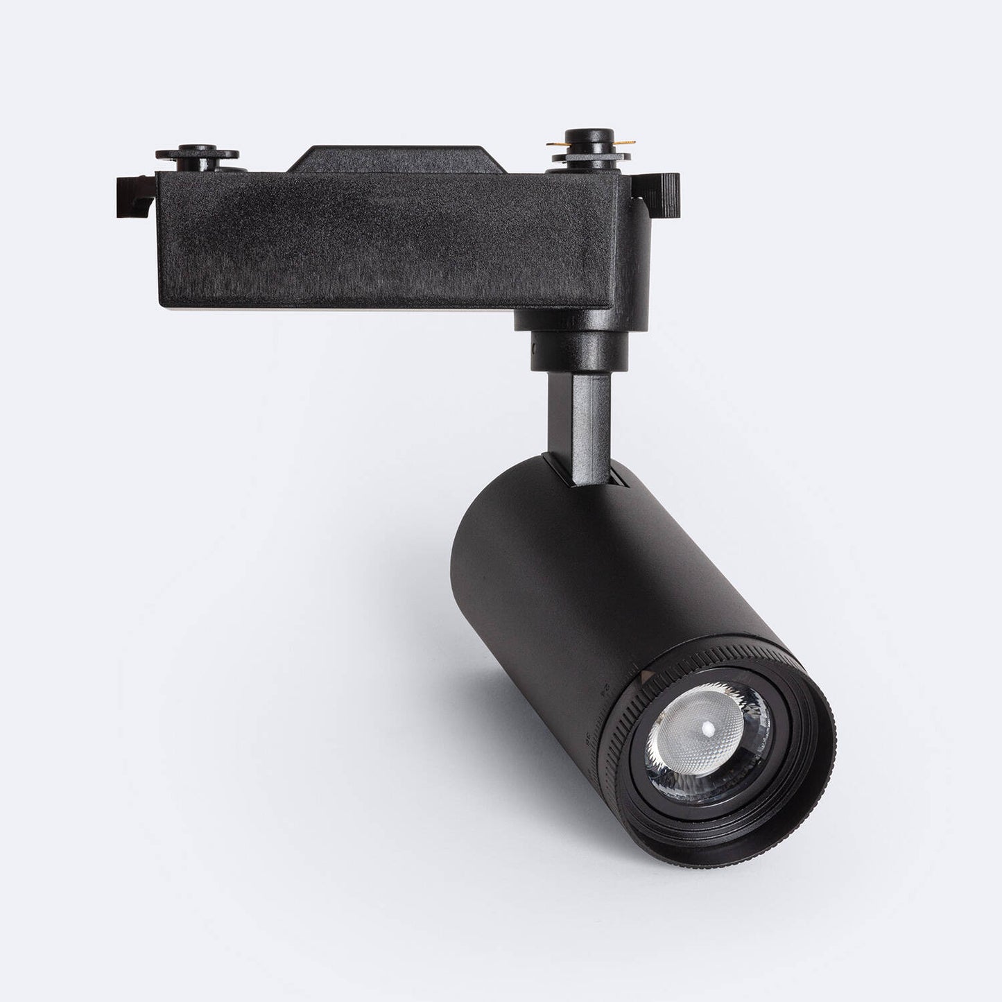 Spot LED sur Rail 10W Noir, Angle Réglable 15-60º, IP20, Non Dimmable