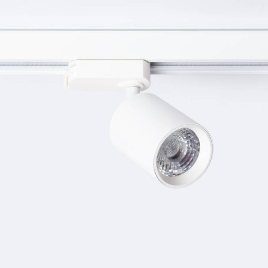 Spot LED sur Rail 10W Dimmable, IP20, Orientable, Blanc