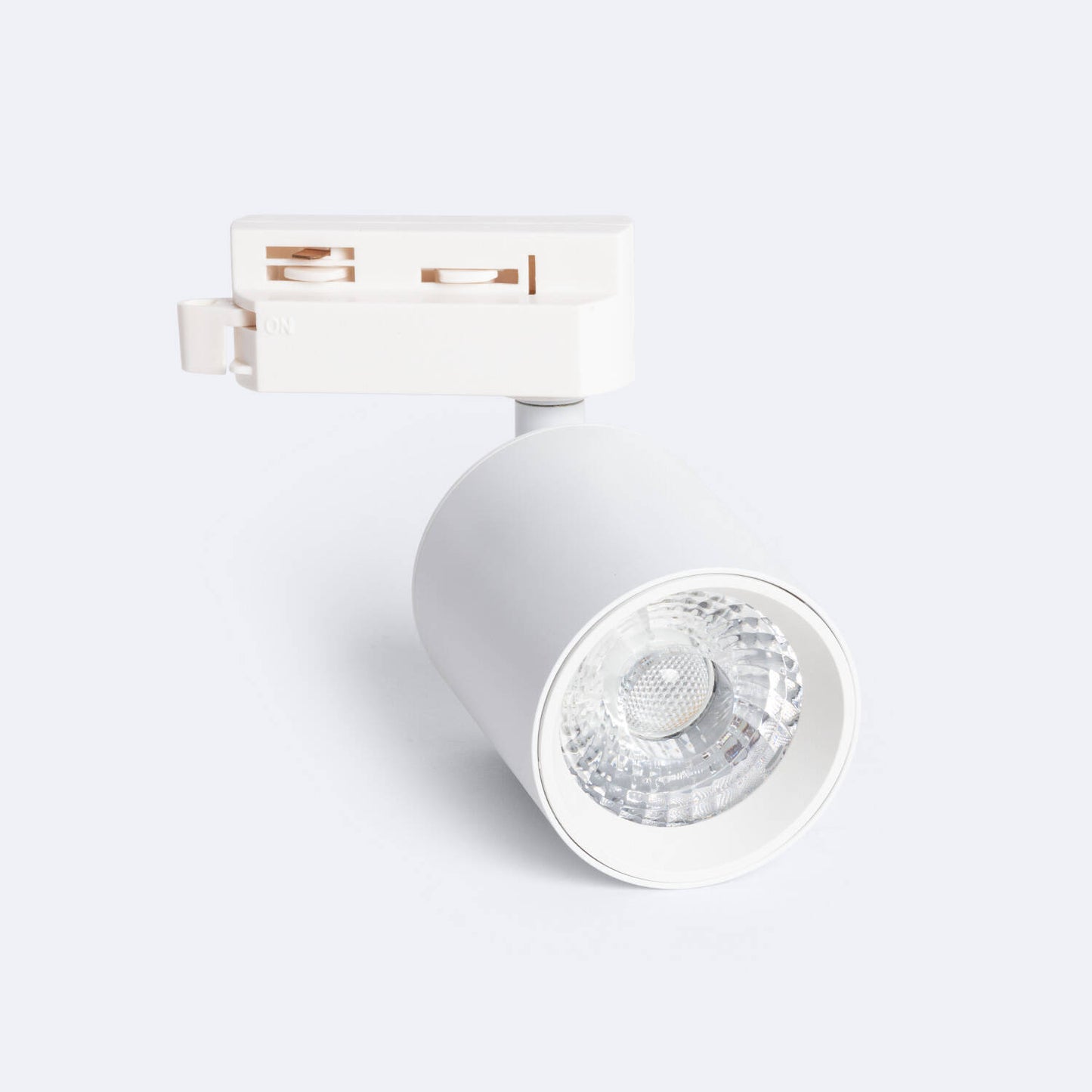 Spot LED sur Rail 10W Dimmable, IP20, Orientable, Blanc