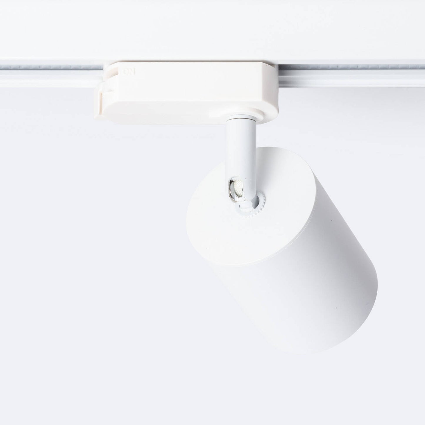 Spot LED sur Rail 10W Dimmable, IP20, Orientable, Blanc