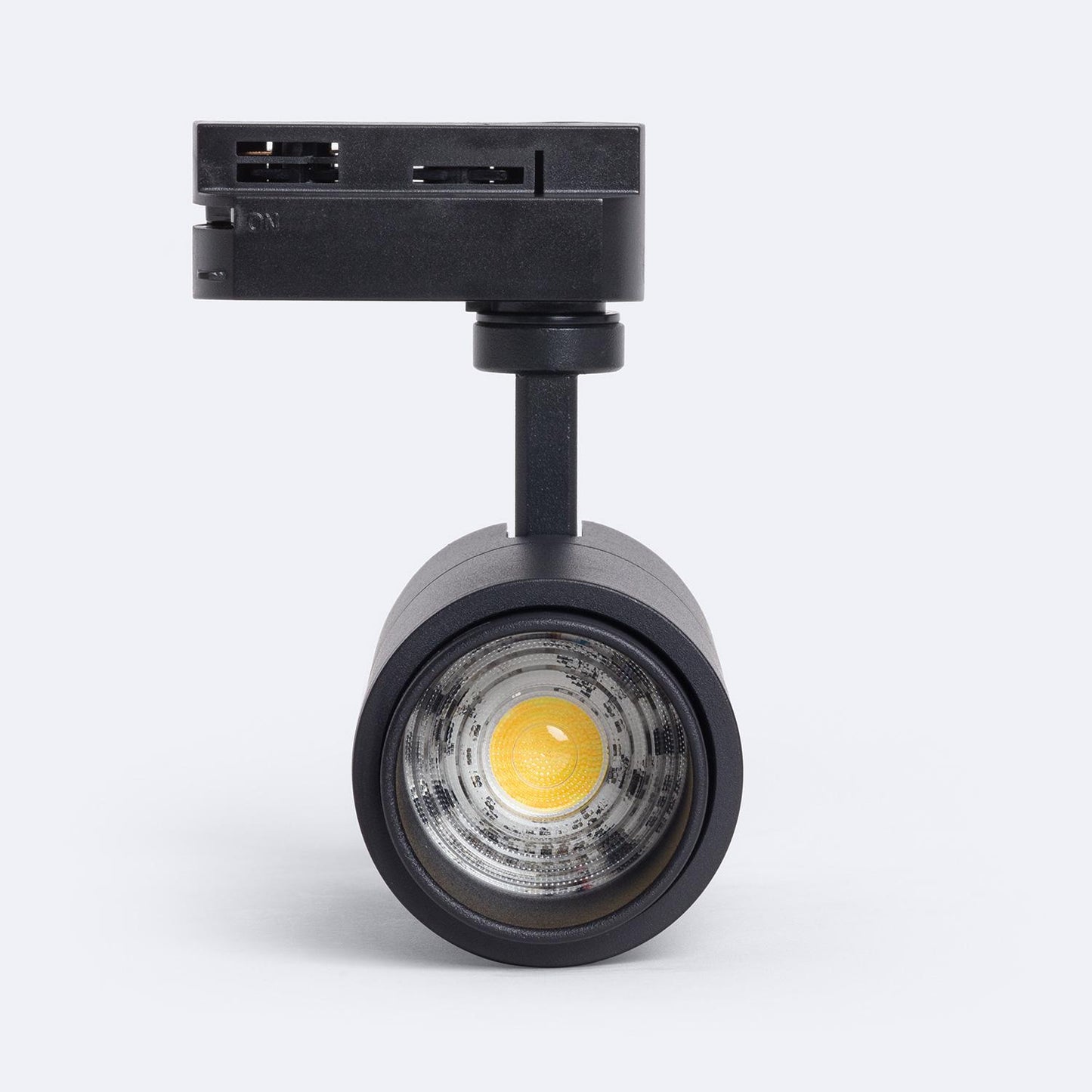 Spot LED sur Rail 10W Monophasé Dimmable, Angle Réglable 15-60º, IP20