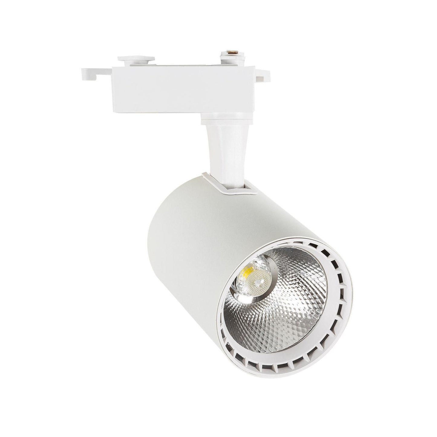 Spot LED sur Rail Monophasé 20W IP20 1400lm Installation Facile