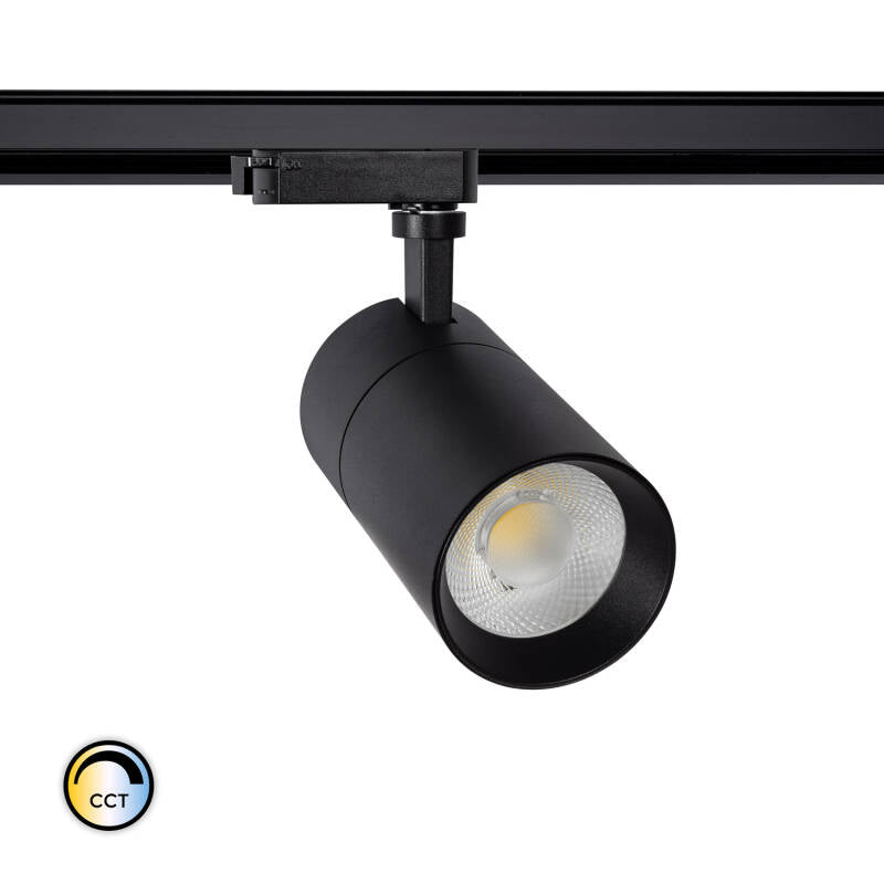 Spot LED sur Rail 20W, Dimmable, IP20, UGR 15, Installation sur Rail Monophasé
