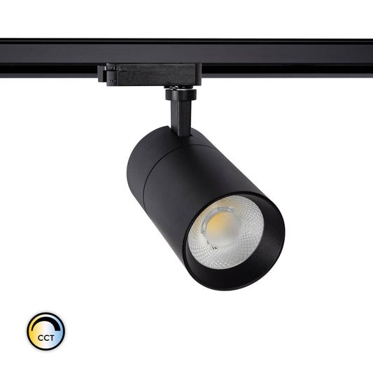 Spot LED sur Rail 20W, Dimmable, IP20, UGR 15, Installation sur Rail Monophasé